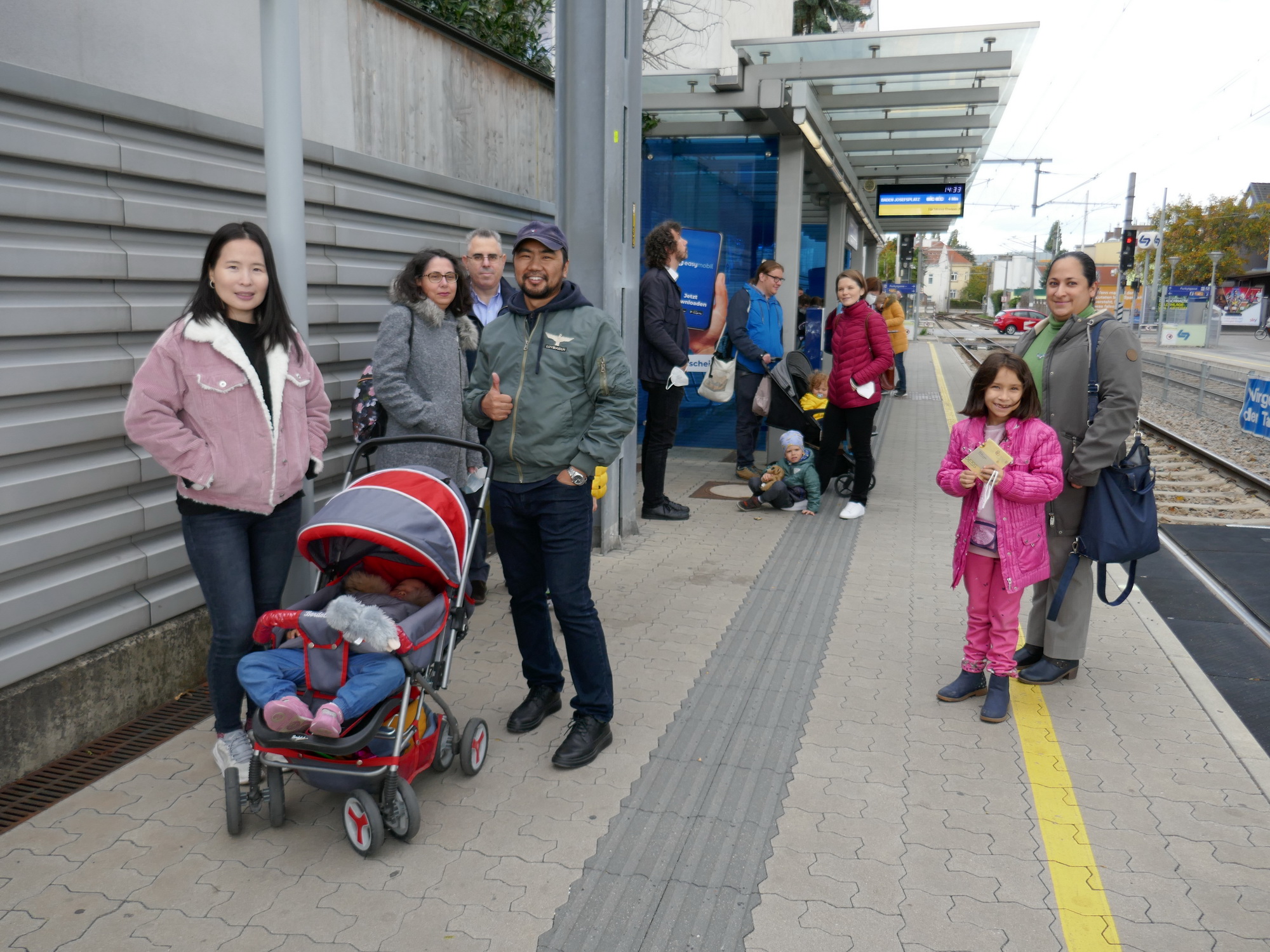 Euraxess Meeeting Point Event - train station